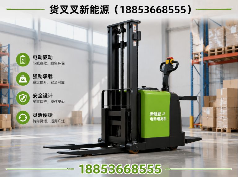 山东电动堆高机展示图