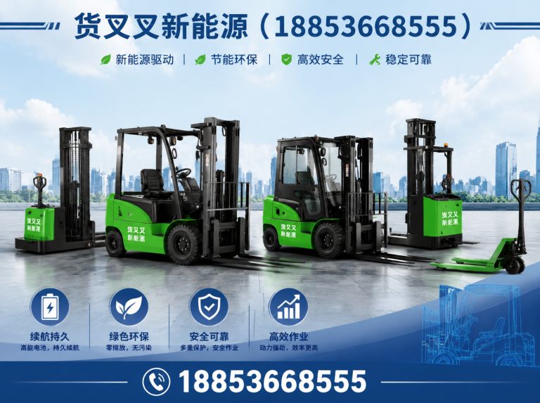 山东电动叉车展示图